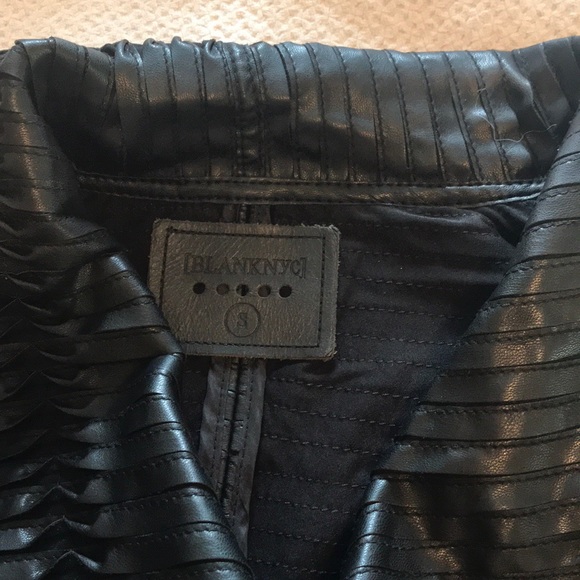 Blank NYC In the Moment vegan leather jacket - Picture 5 of 8